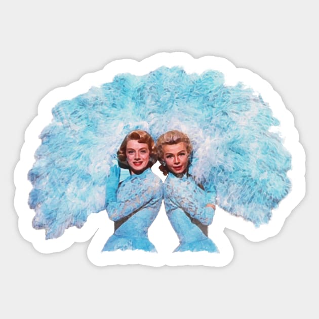Sisters - Watercolor Sticker by classicmovieart